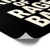 King Of Rage Bait Funny Internet Meme Gamer Quote  ポスター (角)