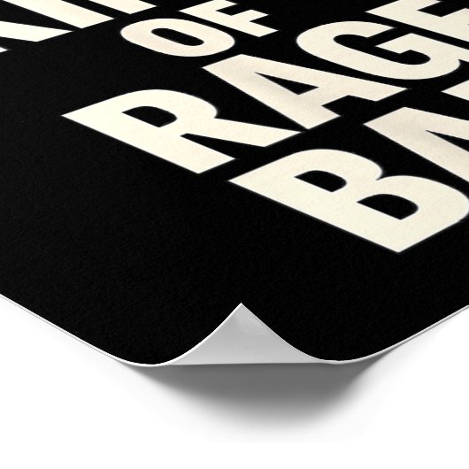 King Of Rage Bait Funny Internet Meme Gamer Quote  ポスター (角)