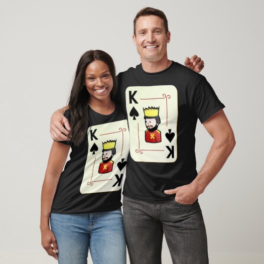 King Of Spades Deck Of Cards Halloween Costume Tシャツ (ユニセックス)