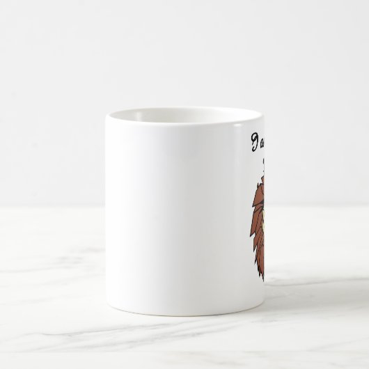 King of Strength – Geometric Lion Mug コーヒーマグカップ (中央)