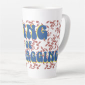 King of Teabagging カフェラテマグ (右アングル)