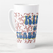 King of Teabagging カフェラテマグ (左アングル)