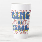 King of Teabagging カフェラテマグ (正面)