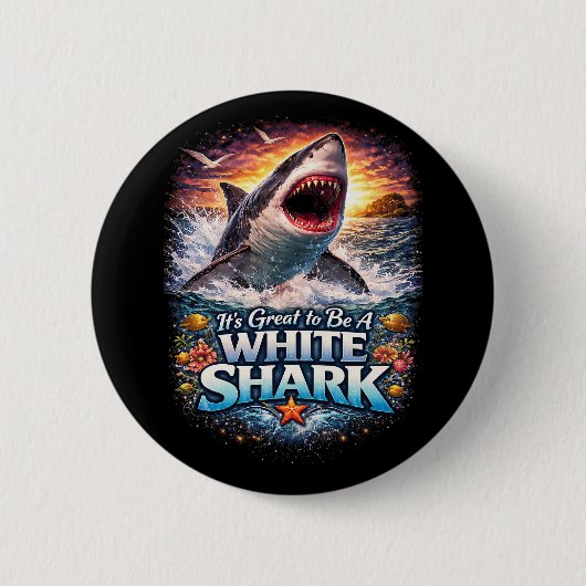 King of the Blue Deep 缶バッジ (正面)