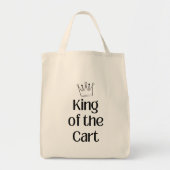 King of the Cart モダン Grooth トートバッグ (正面)