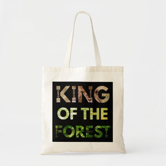 King of the Forest トートバッグ (正面)