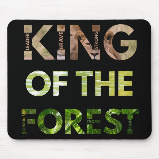 King of the Forest  マウスパッド (正面)