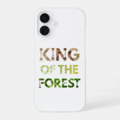King of the Forest  iPhone 16ケース (裏面)