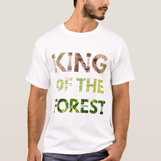 King of the Forest Tシャツ (正面)