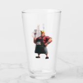 King of the Grill Beer Glass タンブラーグラス (裏面)