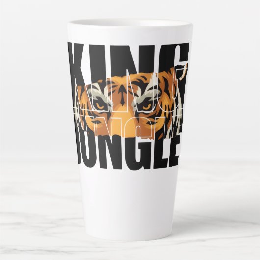 King of the Jungle カフェラテマグ (正面)