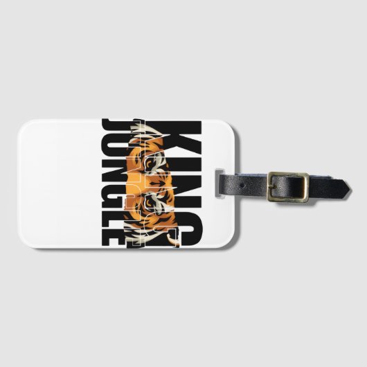 King of the Jungle ラゲッジタグ (正面横)