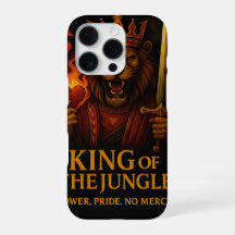 King of the Jungle Art – Powerful Lion and Fire