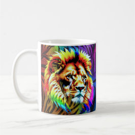 King of the Jungle Lion  コーヒーマグカップ