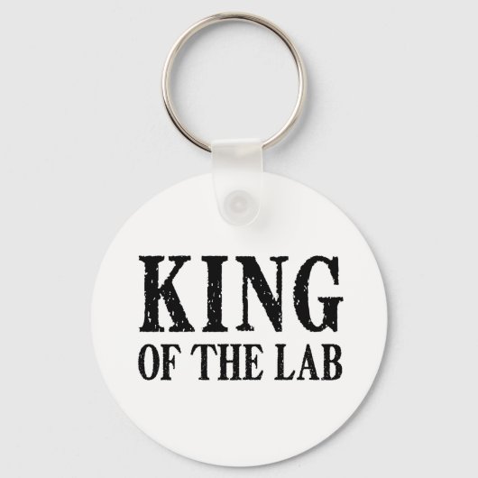 King of the Lab - Keychain キーホルダー (正面)