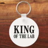 King of the Lab - Keychain キーホルダー (正面)