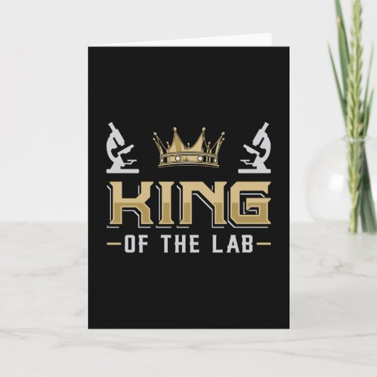 King Of The Lab Technician Lab Tech カード (正面)