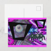 King of the New Vaporwave Invasion ポストカード (正面/裏面)