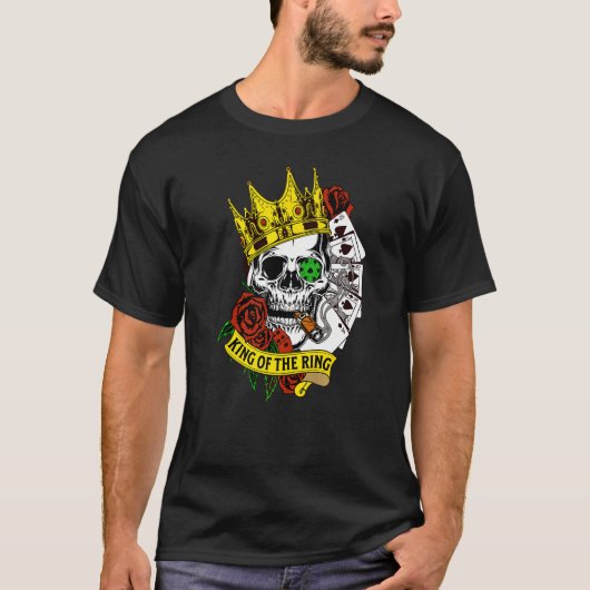 King of the Ring  Texas Hold 'em Poker Tシャツ (正面)