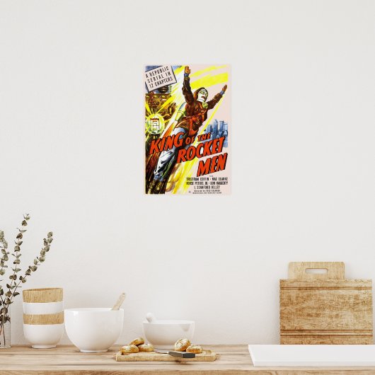 King of the Rocket Menポスター ポスター (キッチン)