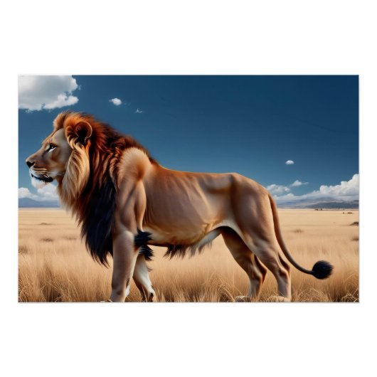 King of the Savannah ポスター (正面)