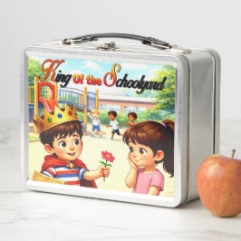 King Of The Schoolyard | Metal | Lunch Box メタルランチボックス