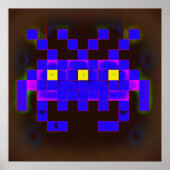 King of the Space Invasion (Version B) ポスター (正面)