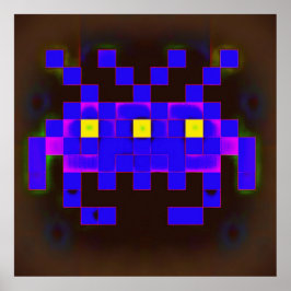 King of the Space Invasion (Version B) ポスター