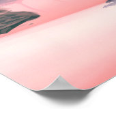 King Pine Ski Resort Travel Poster ポスター (角)