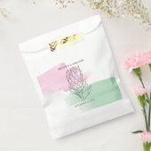 King Protea Water 結婚 color's フェイバーバッグ (封をした状態)