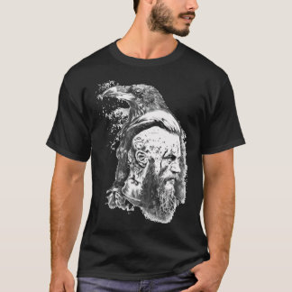 KING RAGNAR LOTHBROK -バイキングプレミアムTシャツ Tシャツ
