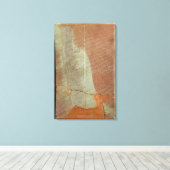 King Sargon IIの歴史を持つタブレット キャンバスプリント (インサイチュ (ウッドフロア))