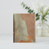 King Sargon IIの歴史を持つタブレット ポストカード (スタンド正面)