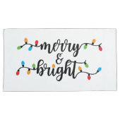 King Size Merry & Bright Pillowcase Set 枕カバー (正面右)