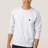 King Spade K – Minimal Couple Matching Design スウェットシャツ (正面)