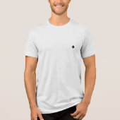 King Spade K – Minimal Couple Matching Design トライブレンドTシャツ (正面)