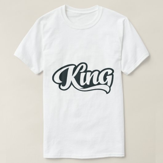 king tシャツ (デザイン正面)
