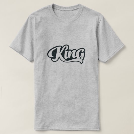 king tシャツ (デザイン正面)