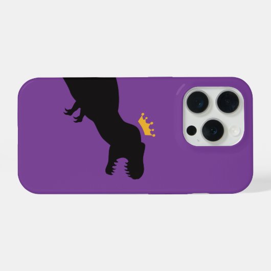 King T-Rex iPhoneケース (裏面横)