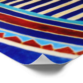 King Tut Tutankhamun Ancient Egypt Art Print ポスター (角)