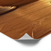 King Tutankhamun and Queen Nefertiti standing ポスター (角)