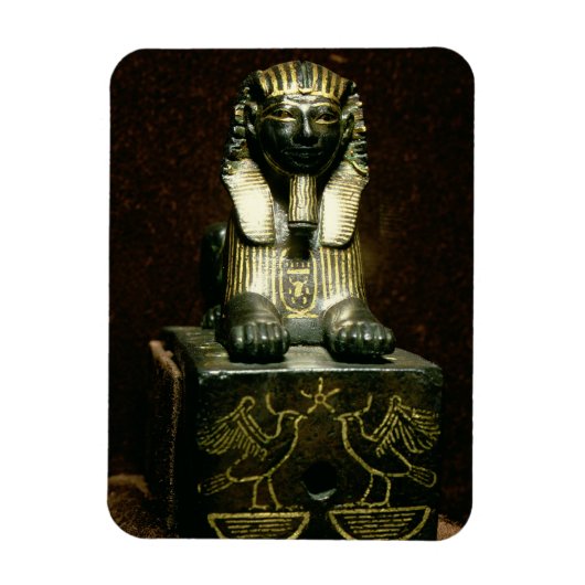 King Tuthmosis IIIのスフィンクスの小像、ニューK マグネット (縦)