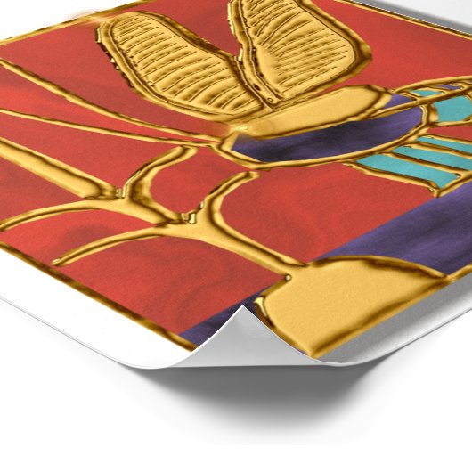 King Tut's Throne Name ポスター (角)