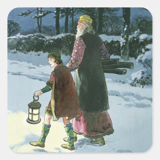 King Wenceslas (c.907-c.929) スクエアシール (正面)