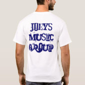 KingCEOのJMGのTシャツ Tシャツ (裏面)