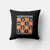 KINGDOM起業家キリスト教聖書聖句 クッション (裏面)