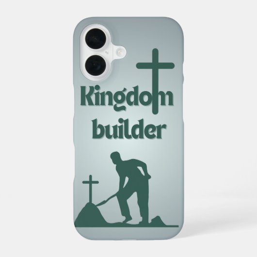 "Kingdom Builder" スマホケース iPhone 16ケース (裏面)