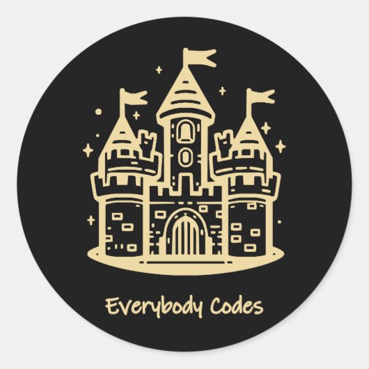 Kingdom of Algorithmiaスタンプ・シート ラウンドシール (正面)