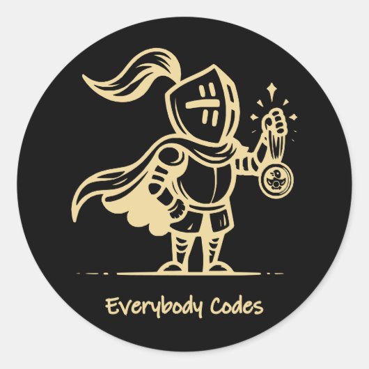 Kingdom of Algorithmiaスタンプ・シート ラウンドシール (正面)