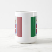 Kingdom of Italy flag  コーヒーマグカップ (中央)